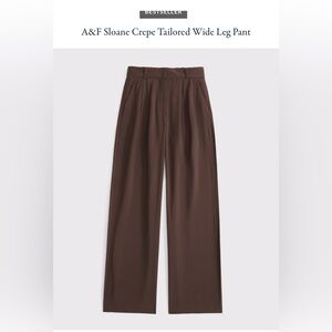 Abercrombie & Fitch Chocolate Brown Pants